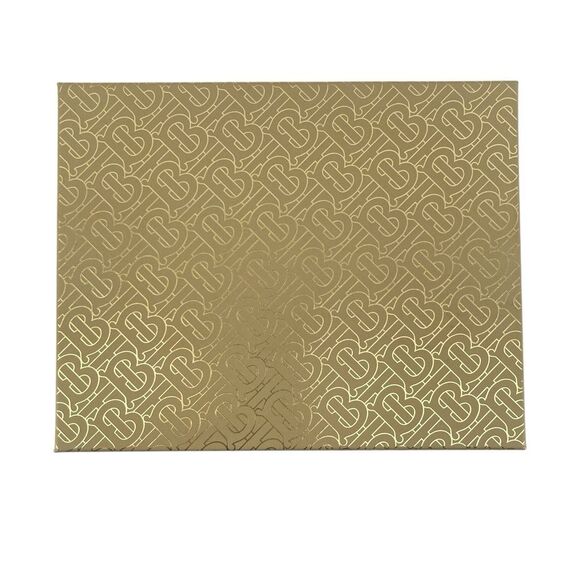 Burberry Gold Monogram Gift Box – Empty, Preloved, Storage or Display - Picture 9 of 13